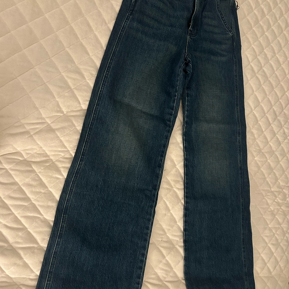VERONICA BEARD Taylor Indigo Wide-Leg Jeans